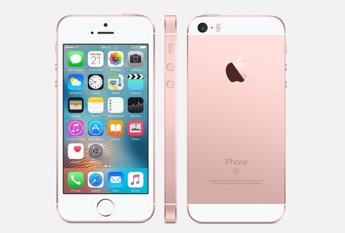 Iphone se identical design iphone 5s