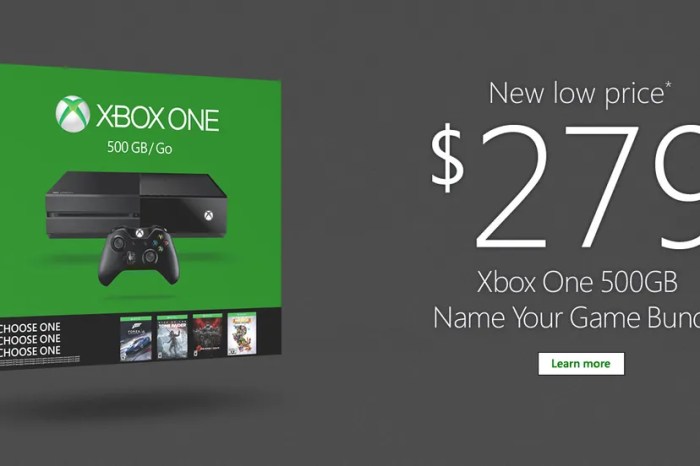 Xbox one price cut again